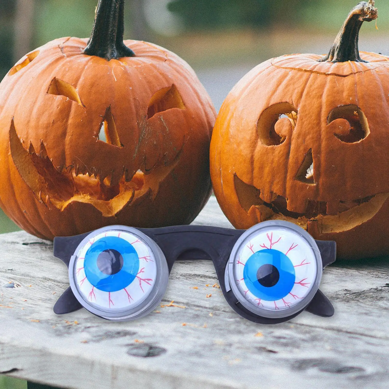 

Scary Disguise Eyeball Glasses Party Favors Photo Props Glasses Eyeball Spring Glasses for Halloween Costumes Toys