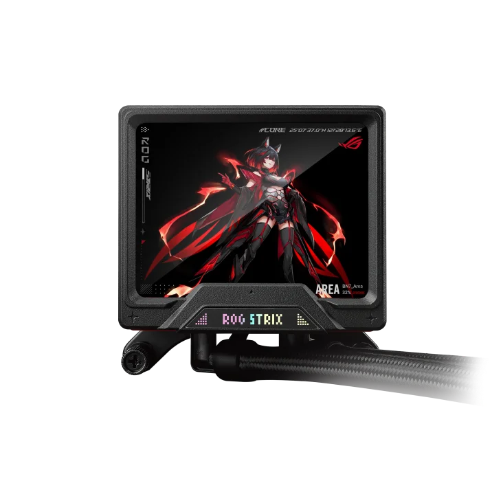 新しいROG STRIX RO Princess 360 ARGB LCD LGA1851対応 AM4/5 285K