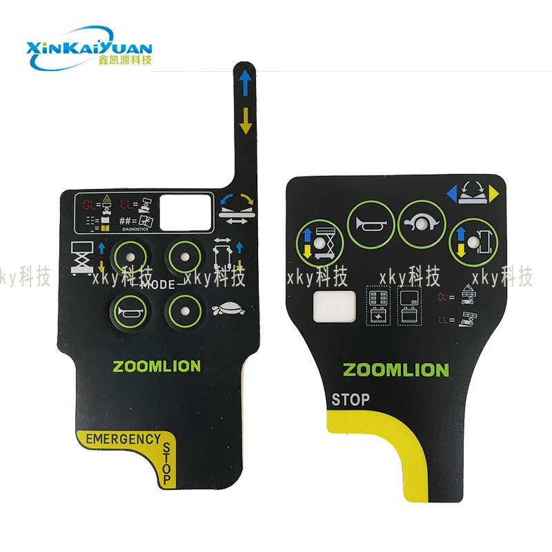 Zoomlion control box decal