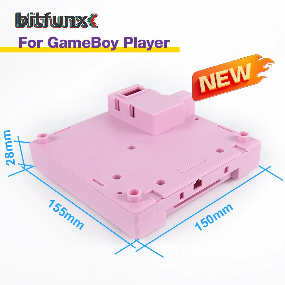 Carcaça de Substituição BitFunx para Game Boy Player GameCube