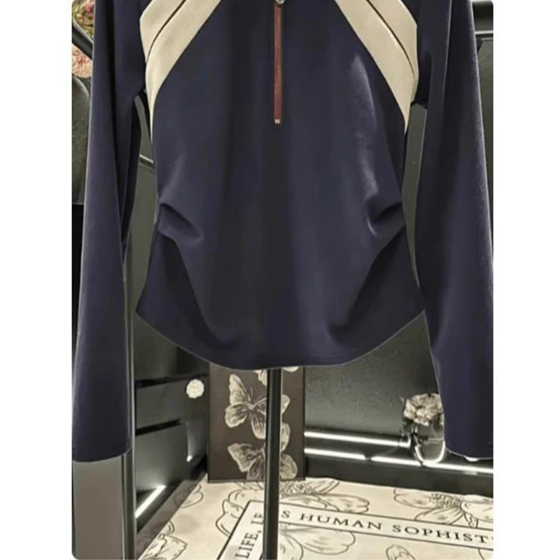 سترة نسائية بغطاء للرأس مقاس كبير لربيع 2025 سترة نسائية بقلنسوة ملونة كاجوال مريحة ملابس خروج