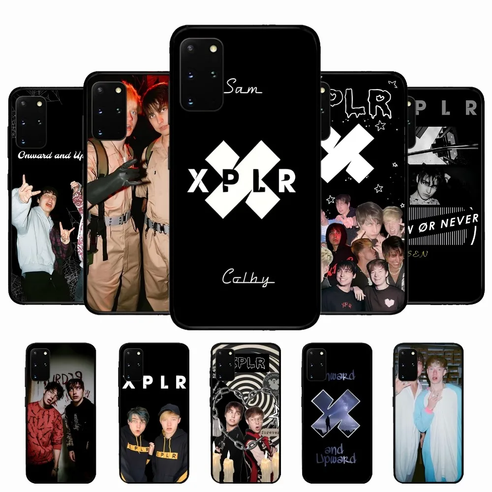 S-Sam And C-Colby X-XPLR Phone Case For Samsung S 9 10 20 21 22 23 30 23 24 Plus Lite Ultra FE S10lite Fundas