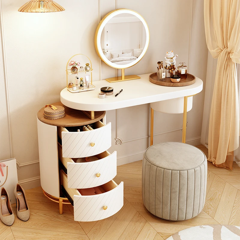 Practical dressing table Multifunctional dressing table Small apartment bedroom table