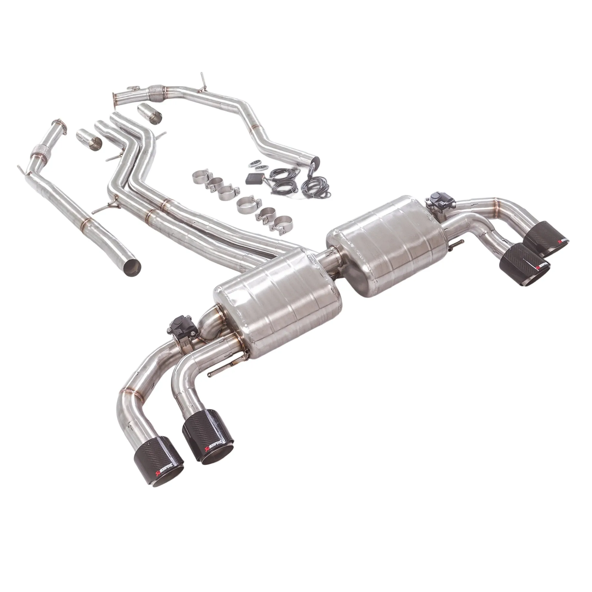 

GFC применим к 3.0T V6 Catback с клапаном выхлопной системы Audi Q7 и Q8 от 2021 до 2024 года.