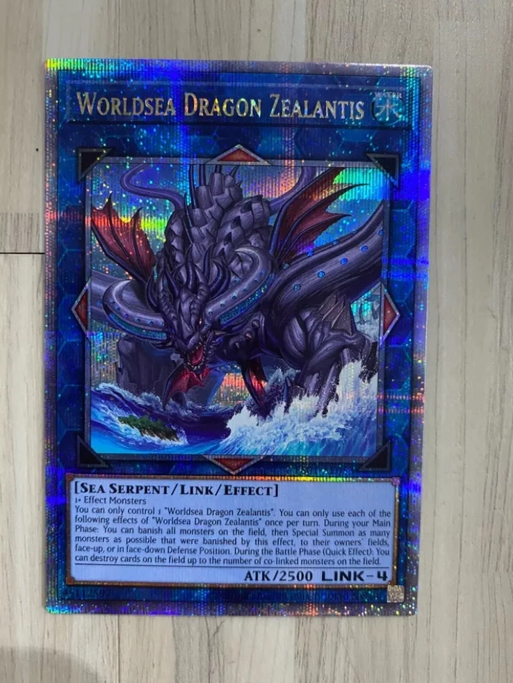 

Yugioh KONAMI Duel Monsters ES01-AE053 Worldsea Dragon Zealantis 25th Quarter Century Secret Asian English Collection Mint Card