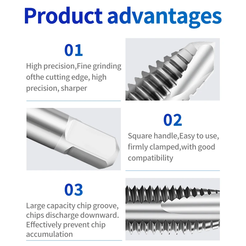 EiMoGe HSSE-M35 JIS القياسية إدراج دوامة وأشار الحنفية STI ST M2 M2.5 M3 M4 M5 M6 M8 M10 آلة المسمار الموضوع الصنابير #4