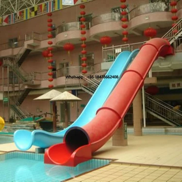 

Cannon Toboggan Water Slide-Fiberglass Material Outdoor Indoor Use Commercial Water Park Swimming Pool Slide Wholesale