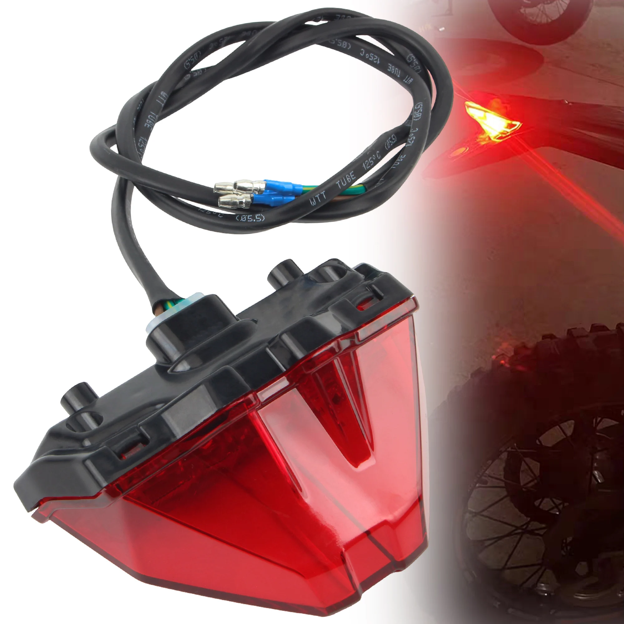 Tail Light For KTM SXF Motorcycle Taillight Brake Lamp EXC XCW XCF 150 250 300 350 450 500 530 2023 2024 Retrofit Accessories view 4
