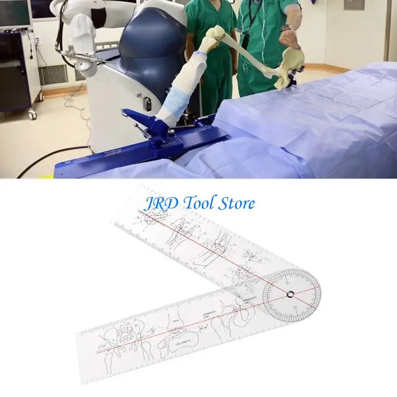 A2UD Professional Tragbarer orthopädischer medizinischer Messwinkelherrscher