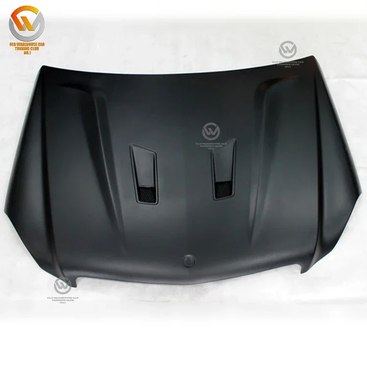 CARBON FIBER CAR ENGINE HOOD COVER BONNET BLACK SERIES STYLE FOR C-CLASS W204 C63 AMG