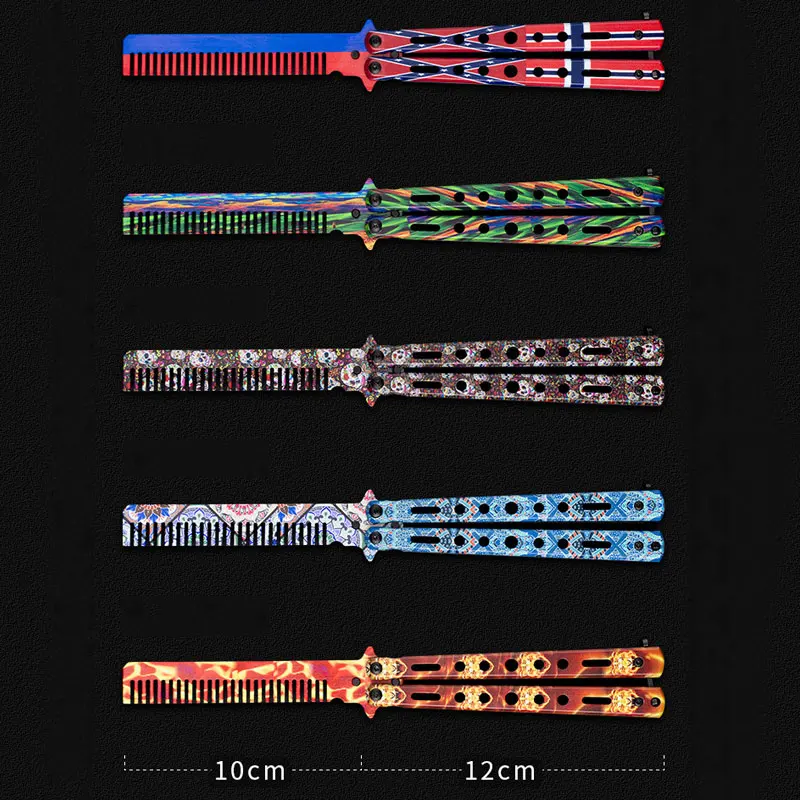 Outdoor Edc Rvs 3D Kam Kleurrijke Tactische Training Tool Csgo Kam