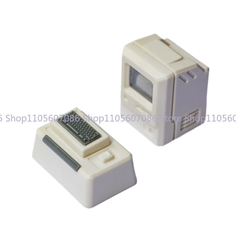 Mechanical Keyboard Retro Shape Personalized Light-transmitting Keycap That Can Change Expressions