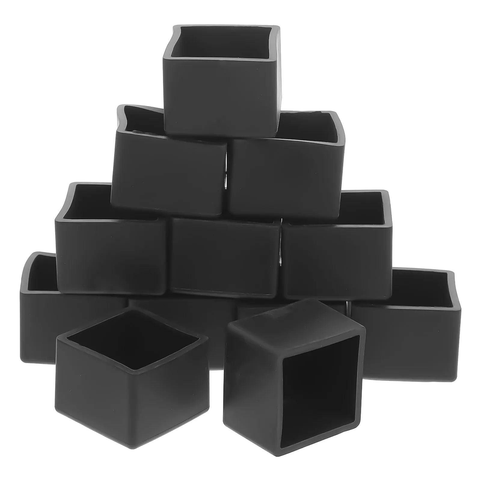 12Pcs Chair Leg Protectors for Hardwood Laminate Tile Floors Non Slip Scratch Resistant Furniture Leg Caps Table