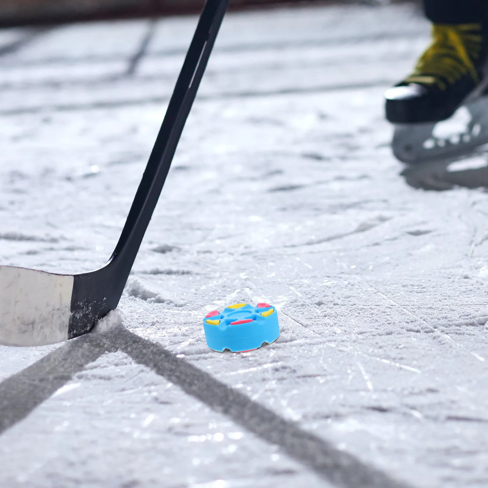 puck-de-treinamento-para-hoquei-em-patins-alta-dureza-material-pa-superficie-lisa-bola-de-hoquei-para-treinamento-em-terra