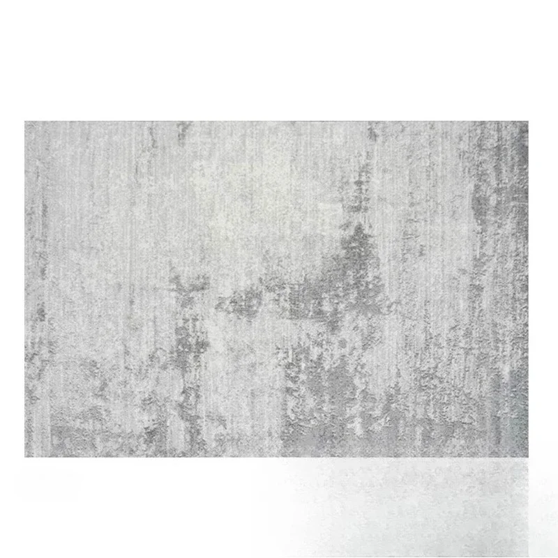 

Modern light luxury abstract high-end, gray carpet, living room sofa coffee table, minimalist bedroom dirt-resistant cushion