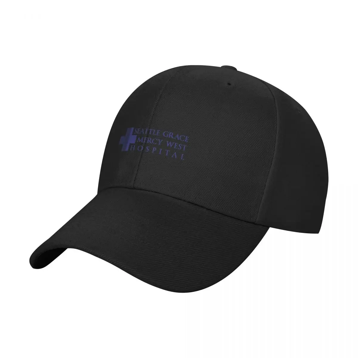 Seattle Grace Mercy West Hospital Baseball Cap Luxury Brand Trucker Hat Big Size Hat Baseball For Men Women's