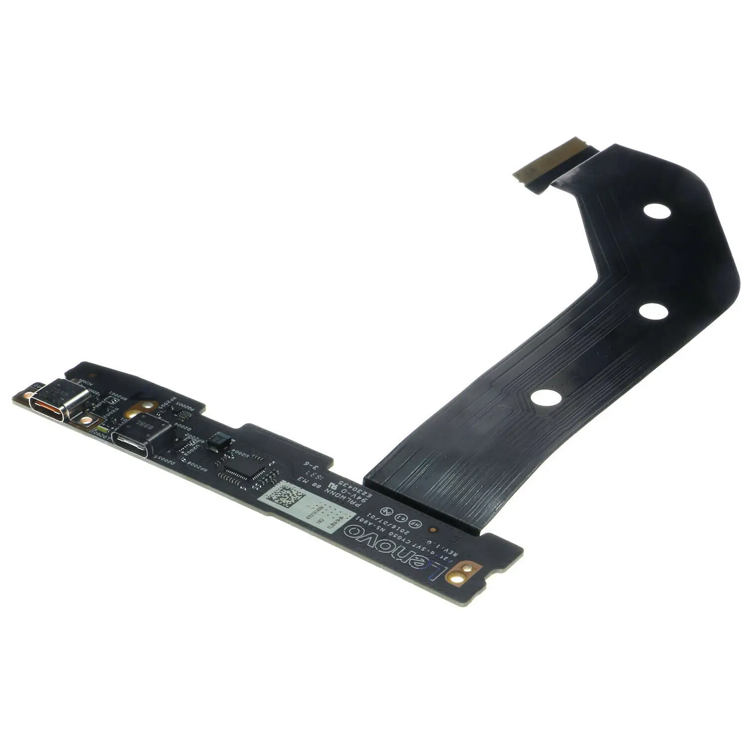 Imagem -02 - Substituição Portátil Porta de Carregamento Usb Tipo-c Placa Cabo para Lenovo Yoga 91013ikb 80vf Ns-a901
