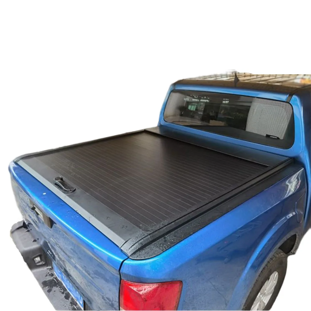 Pickup Roll Up Tonneau Cover Truck Bed Covers For 5' 6'6'' 5'8'' Chevy GMC GM Dodge Nissan Toyota Ford