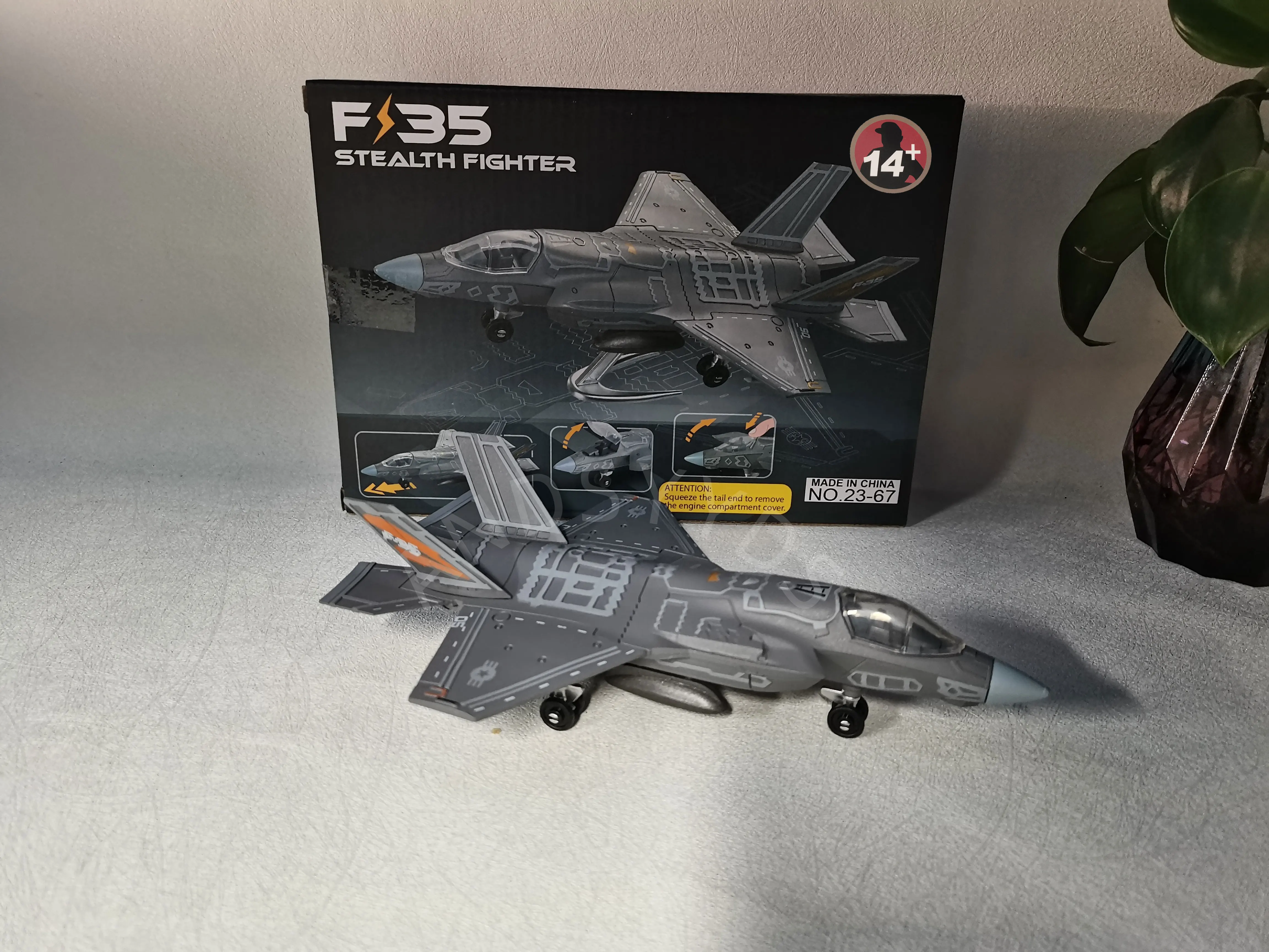ABS 1/72 F35B Lightning II Attack Fighter Metal Aircraft Model Display Plane Model Collected Gift By Aviation