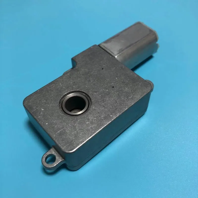 Fully automatic lock gear motor with clutch gear motor square hole shaft reduction gear box manual clutch