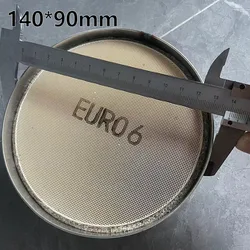 140*90MM Three-Way Catalyst Ceramic 400CPSI Euro 6 Honeycomb Vehicle Exhaust Gas Purification Unit High Performance Conversion