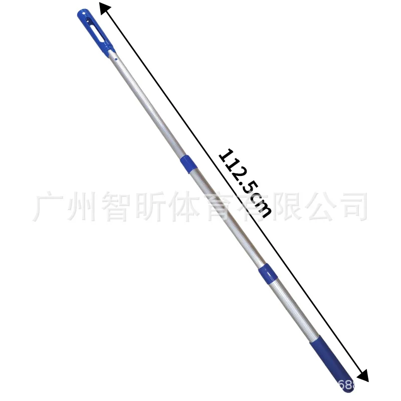 Telescopic Pool Pole Aluminum Alloy 3 Section Retractable Removable For Swimming Pool Net Brush Cleaning Tool
