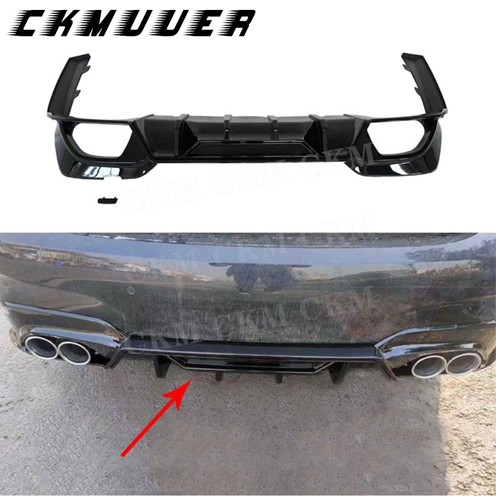 

ABS 3 шт./компл. задний бампер, диффузор, боковые разветвители для BMW 3 серии G20 G28 M Sport 2019 2020 2021, автомобильные аксессуары, Стайлинг