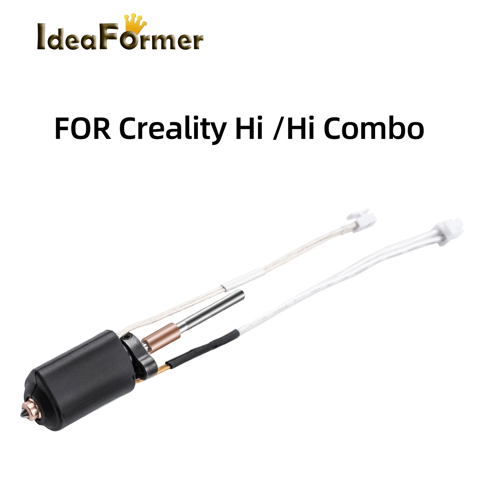 

Для Creality Hi Combo Hotend Керамический нагревательный блок Hi Combo Kit Универсальная насадка из закаленной стали 300 ° Детали 3D-принтера C
