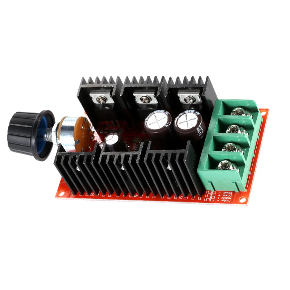 Adjustable 10-50V/40A/2000W  Motor Speed Control PWM HHO RC Controller 12V 24V 36V 40V 50V Speed Adjuster Speed Controller view 6