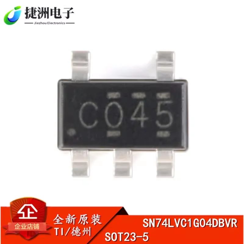 TI original genuine SN74LVC1G04DBVR SOT-23-5 single channel inverter surface mount logic chip