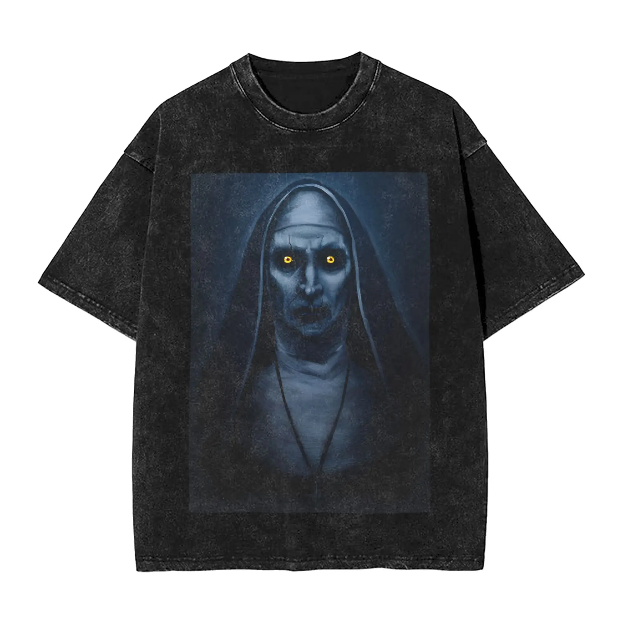 The Conjurings فيلم تي شيرت محب تي شيرت قصير الأكمام Y2K بلايز كلاسيكية الصيف القطن Crewneck حجم كبير تي شيرت
