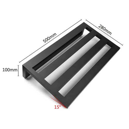 Imagen 2 del producto Tablero de Pedal de efectos de guitarra, juegos de pedales de aleación de aluminio con bolsa de transporte, cintas, correa, placa de Pedal de guitarra, accesorios de guitarra