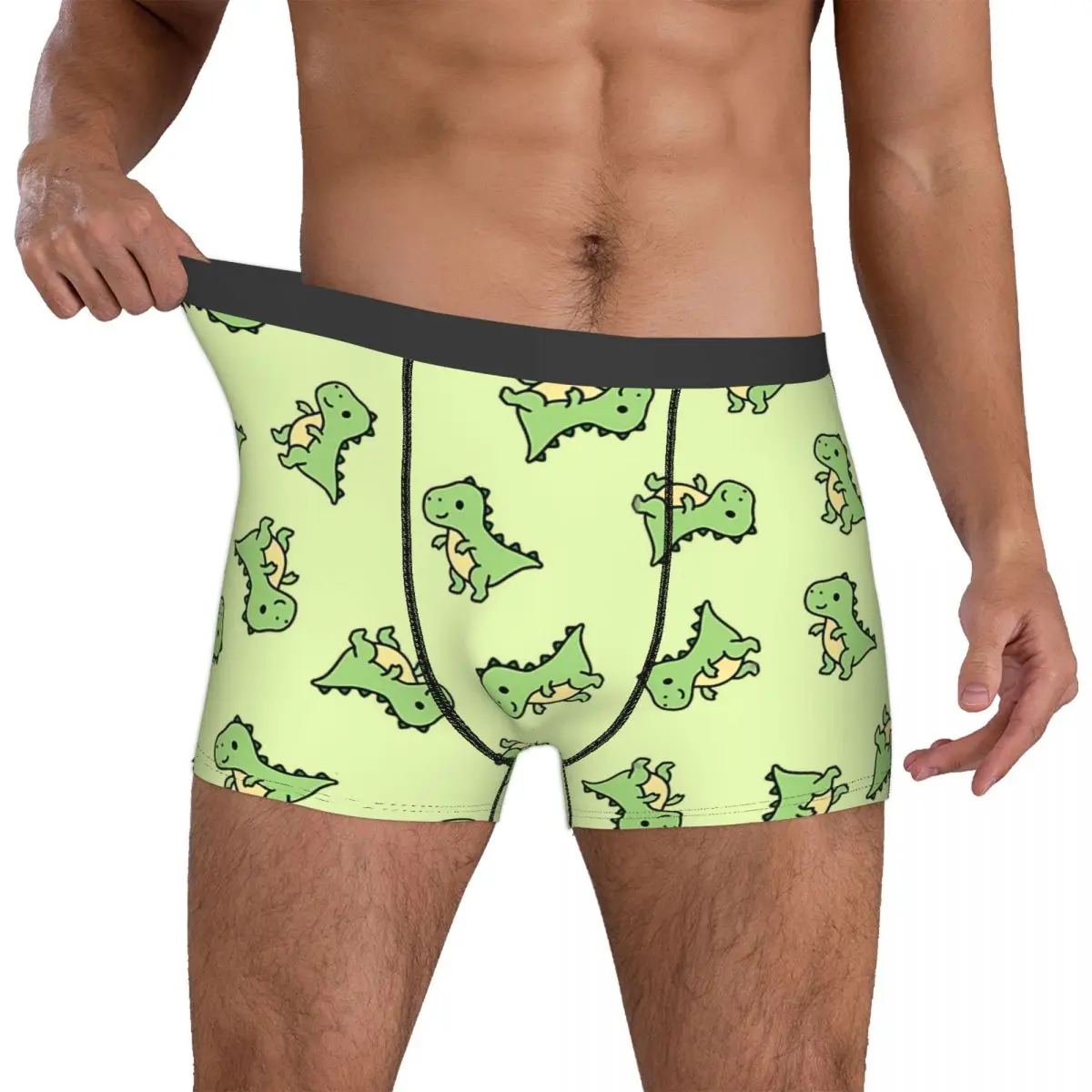 T. Rex Man\'s Boxer Briefs Underpants Dinosaurs Highly Breathable Top Quality Sexy Shorts Gift Idea