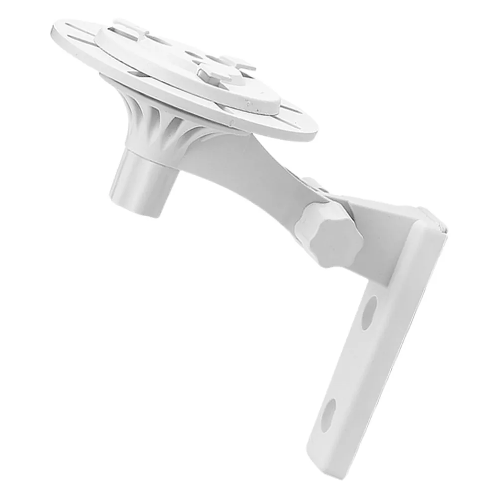 

Wall Mount Camera Bracket White ABS Material Adjustable Angle No Drill Compatible Devices Camera HolderBracket camera wall mount