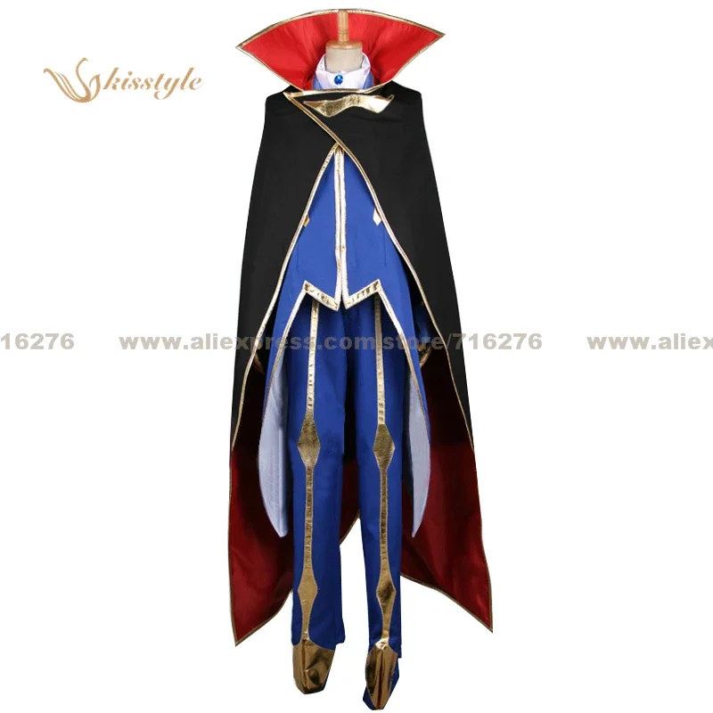 

Kisstyle Fashion Code Geass: Lelouch of the Rebellion Lelouch Lamperouge Uniform Clothing Cosplay Costume,Customized Accepted