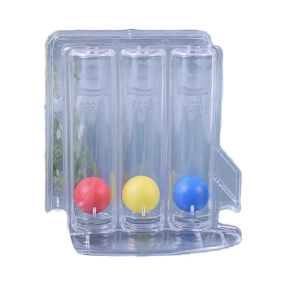 Medical Breath Exercise Device Lung Breathing Trainer Exerciser Rehabilitation Therapy Supplies