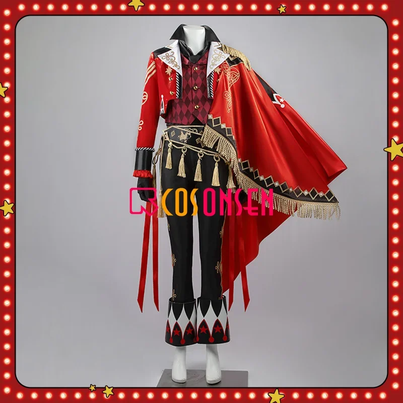 Twisted Wonderland Stage in Playful Land Ace Cosplay Costume Halloween Outfit Custom Size