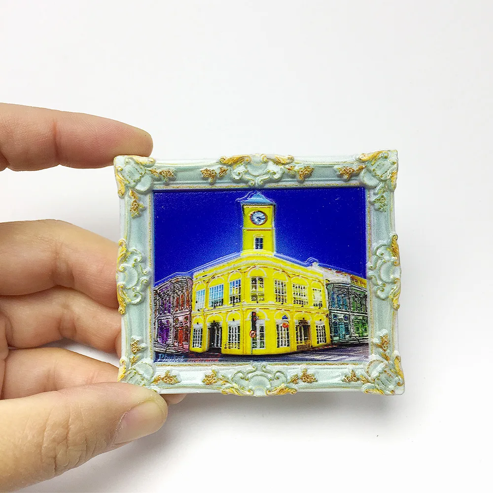 

Landmark of Hanoi Old Quarter, Vietnam - 3D Resin Refrigerator Magnet, Home Decoration and Travel Souvenir