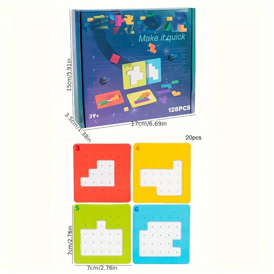 Colorful Puzzle Game Brain Teaser 6