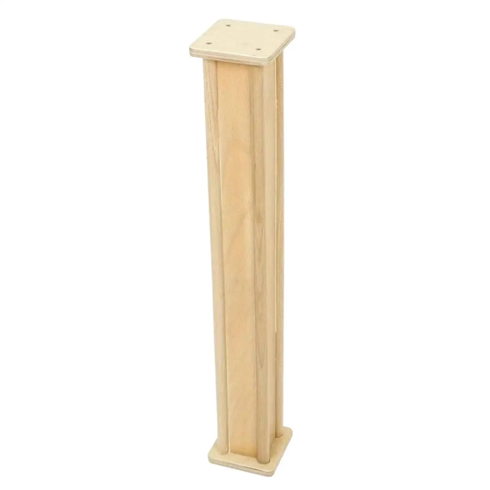 Rain Sound Simulator Extended Wooden Rain Sound Instrument Flat Body Design for Spa Yoga Meditation