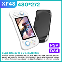 Open Source XF43 Retro Handheld Game Console RK3128 Chip 4.3 Inch IPS Big Screen Support 30+ Simulators Pocket Video Player