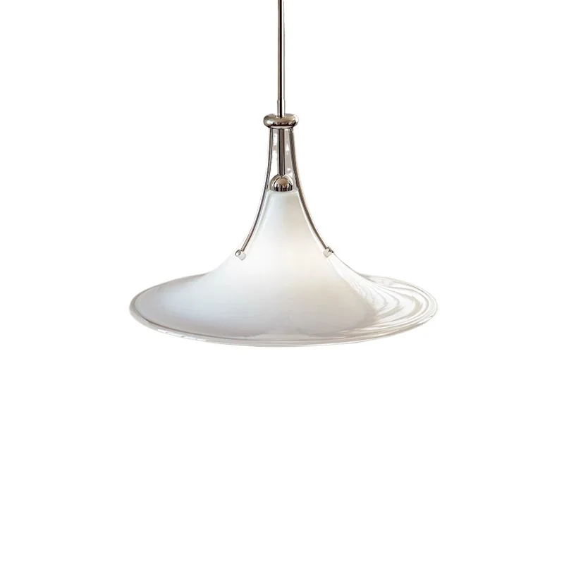 Design Magnolia Kronleuchter, minimalistisches Restaurant Light Hotel, Premium-Glas-Kronleuchter