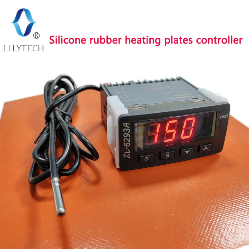 ZL-6293A, silicone rubber heating plates controller,digital thermostat high temperature, ZL-6210A+, ZL-6280A, Lilytech