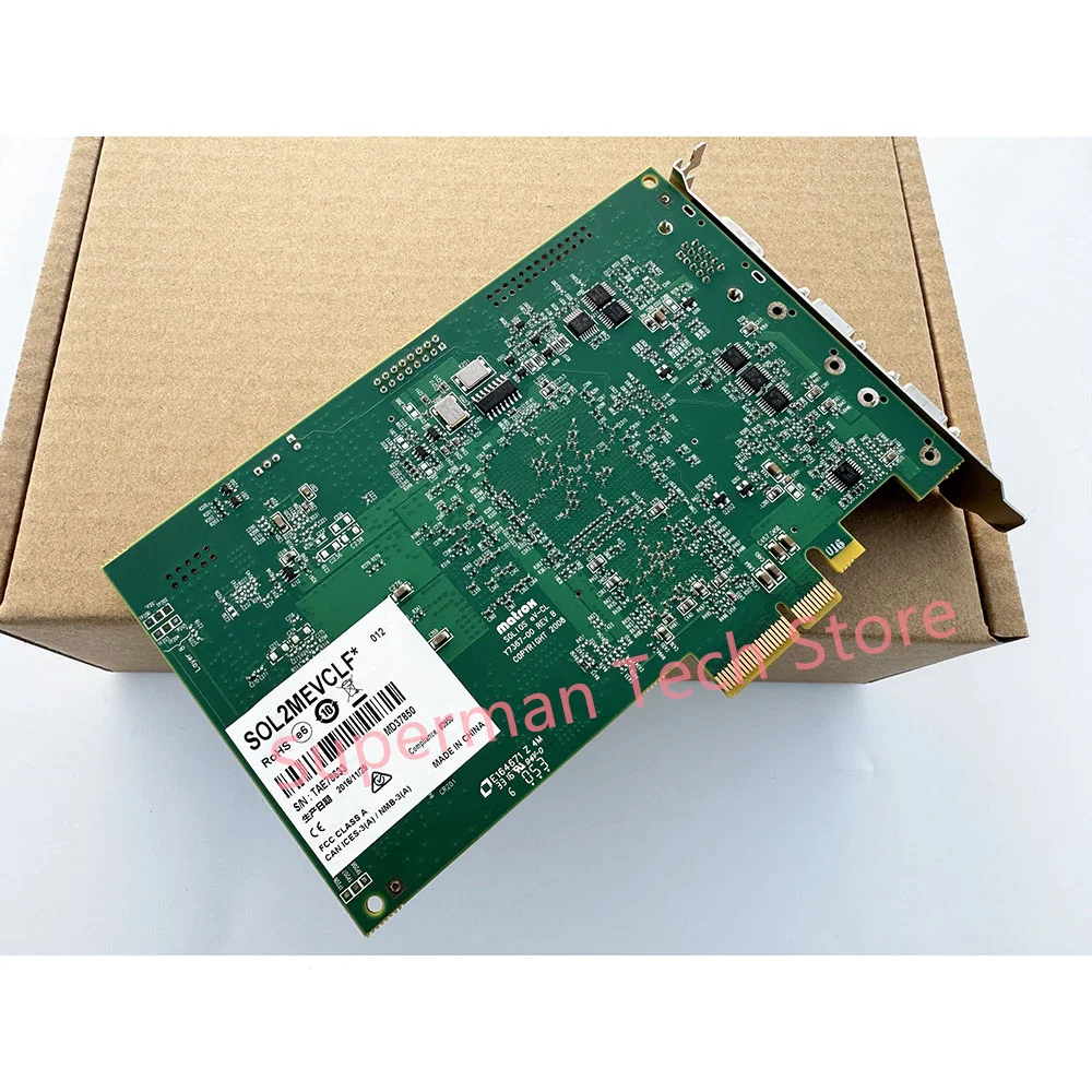 

For Matrox SOLIOS eV-CL Y7367-00 REV.B Image capture card SOL2MEVCLF