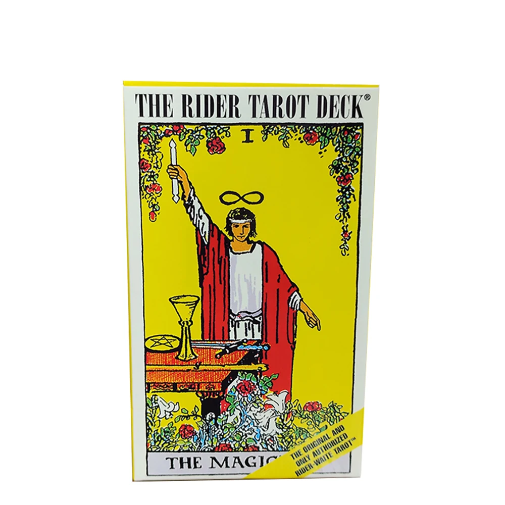 12x7cm The Rider Tarot Cards with Guide Book,