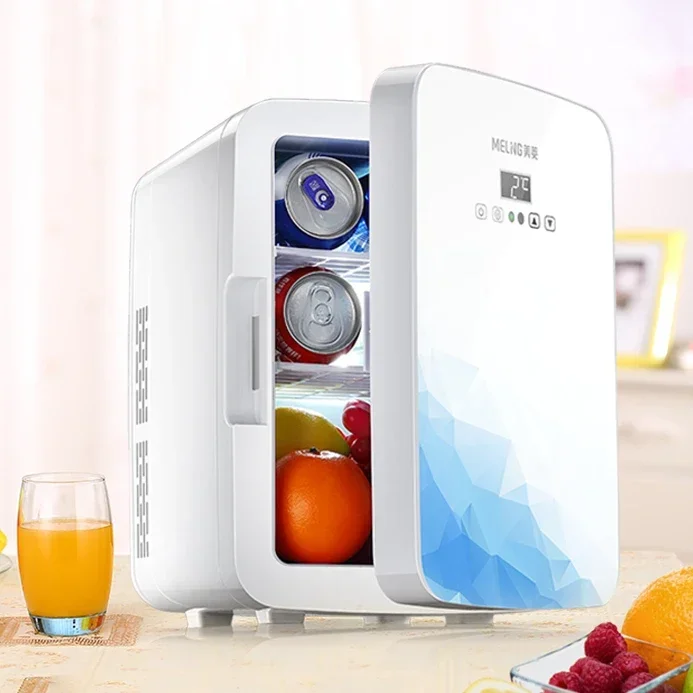 Small refrigerator 20L dormitory car mini milk storage breast milk special beauty mask cosmetics refrigerador domestico