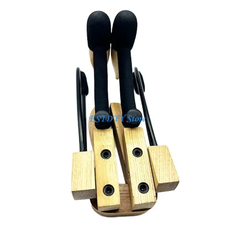 G6DE Folding Ukulele Holder Vertical Concert Portable Small Guitar Stand