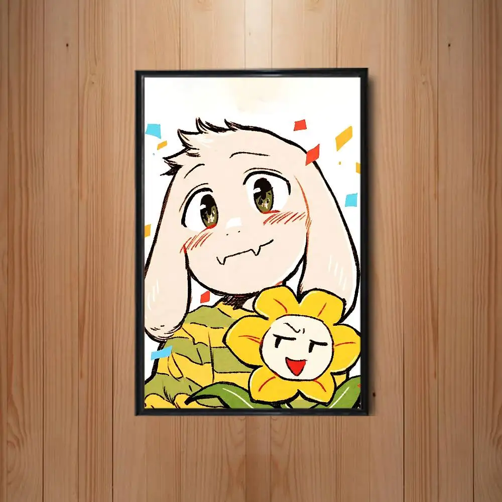 Chara Asriel Undertale Wall Art Anime Canvas Painting Poster For Living Room Decoration Picture Home Decor