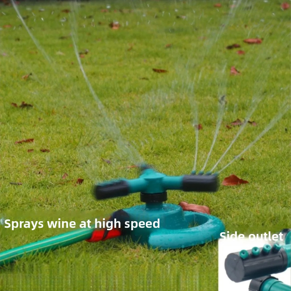 Irrigatore indipendente con testa di irrigazione rotante a tre vie rotante automatico europeo e americano a 360 gradi