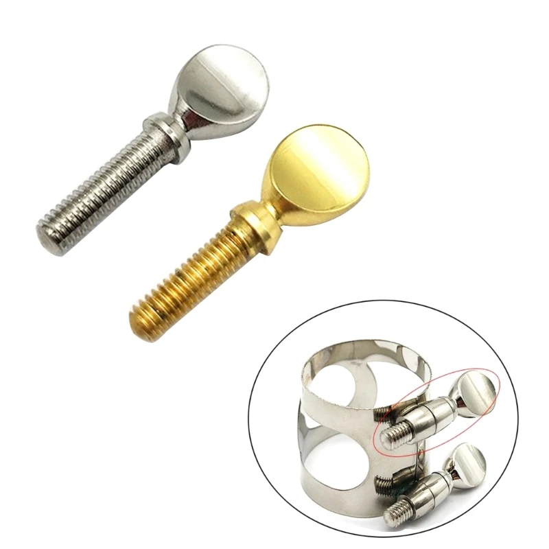 2 pcs Saxophone Neck Screw Tightening Screw Woodwind Instrument Accessory